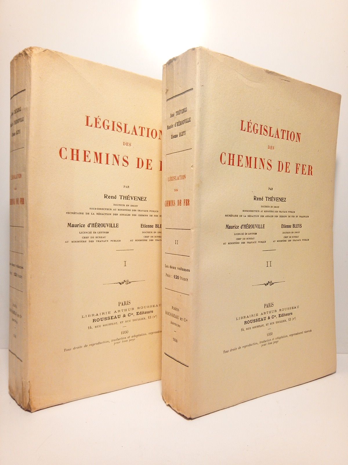 Législation des Chemins de Fer