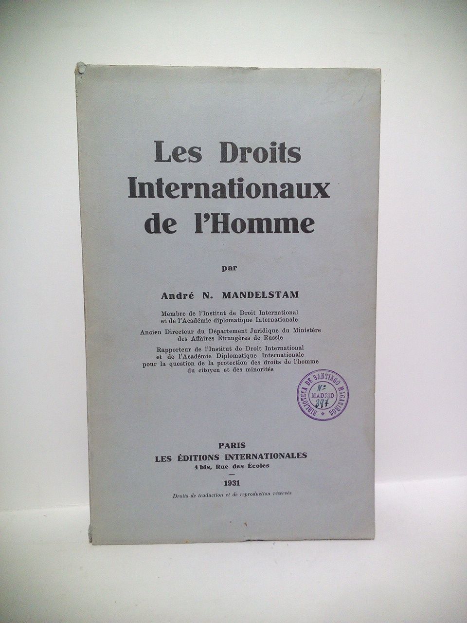 Les Droits Internationaux de l'Home