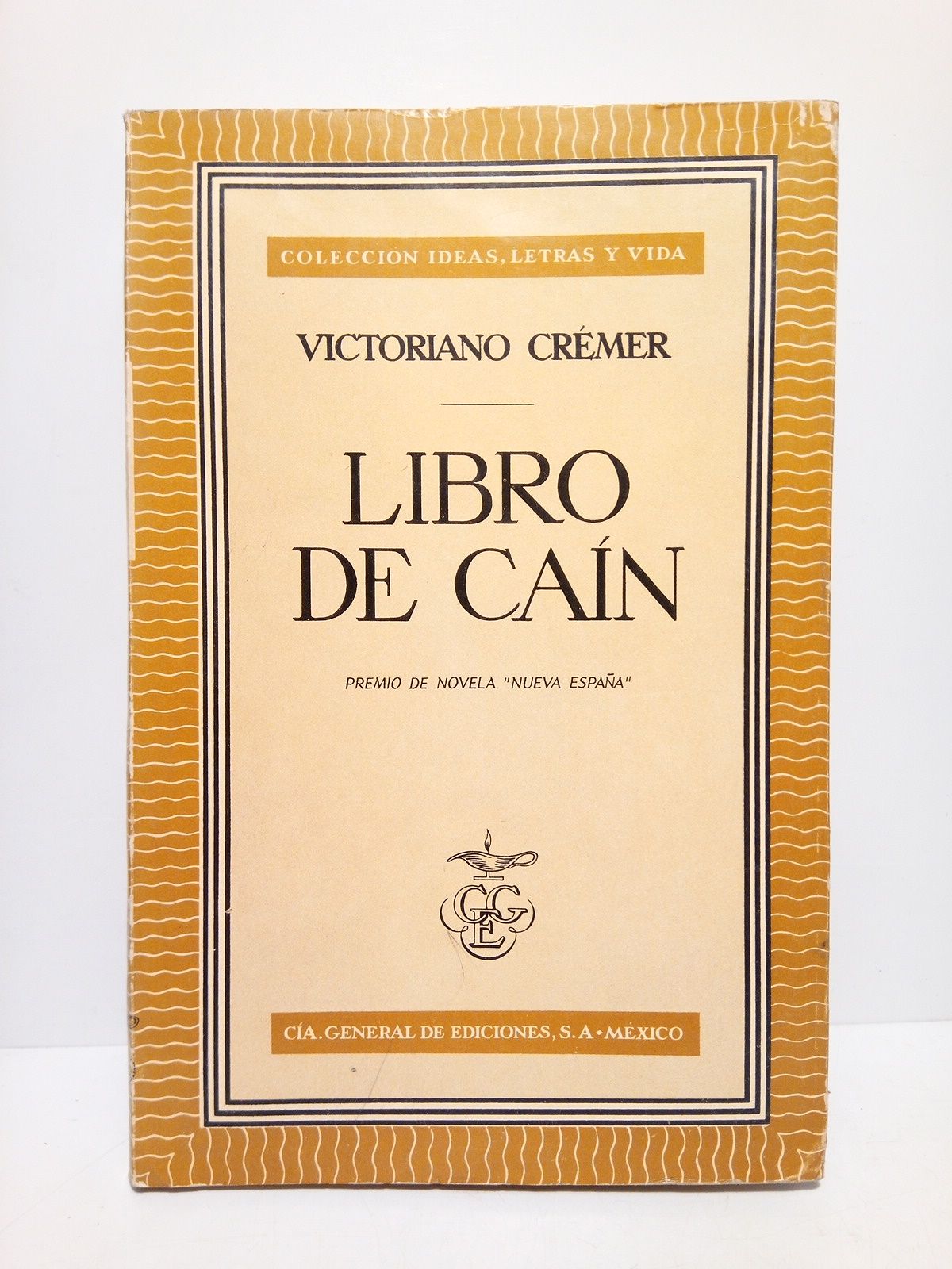 Libro de Caín. (Premio de novela "Nueva España" 1958 de …