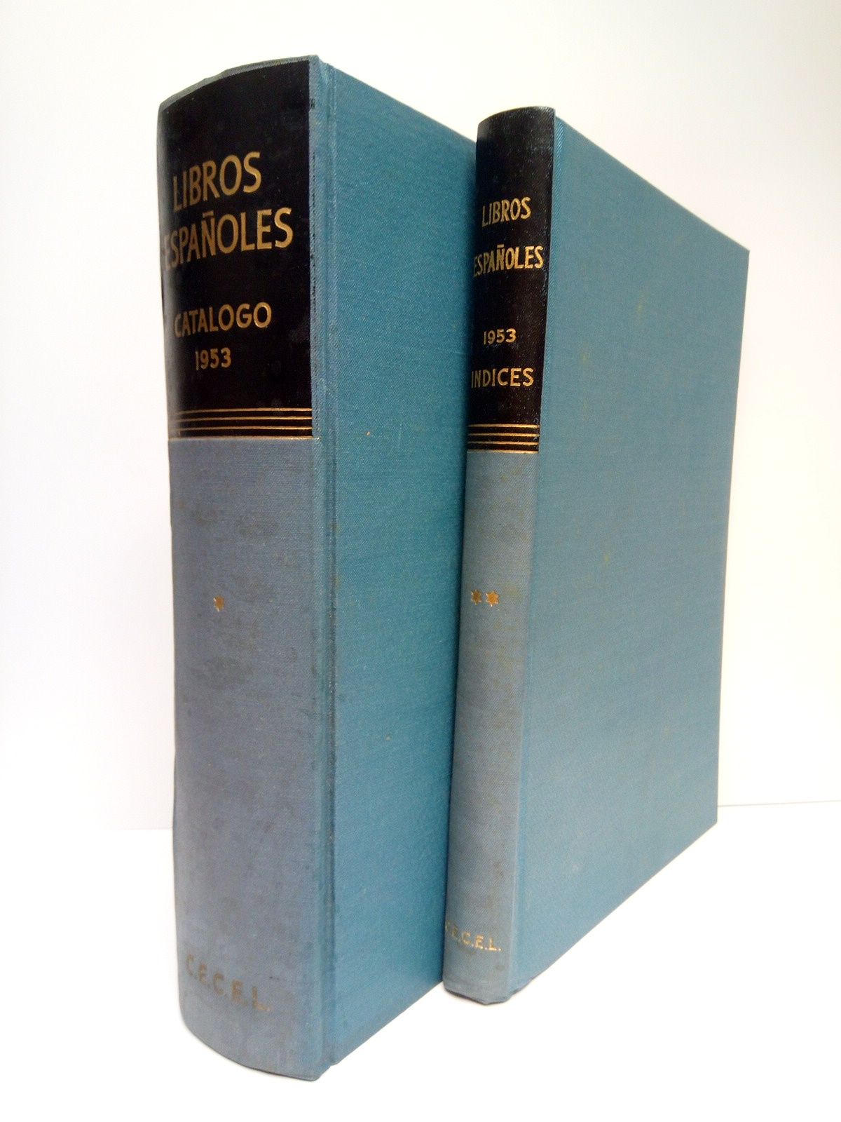 Libros Españoles. CATALOGO 1953. [EN 2 VOLS.]