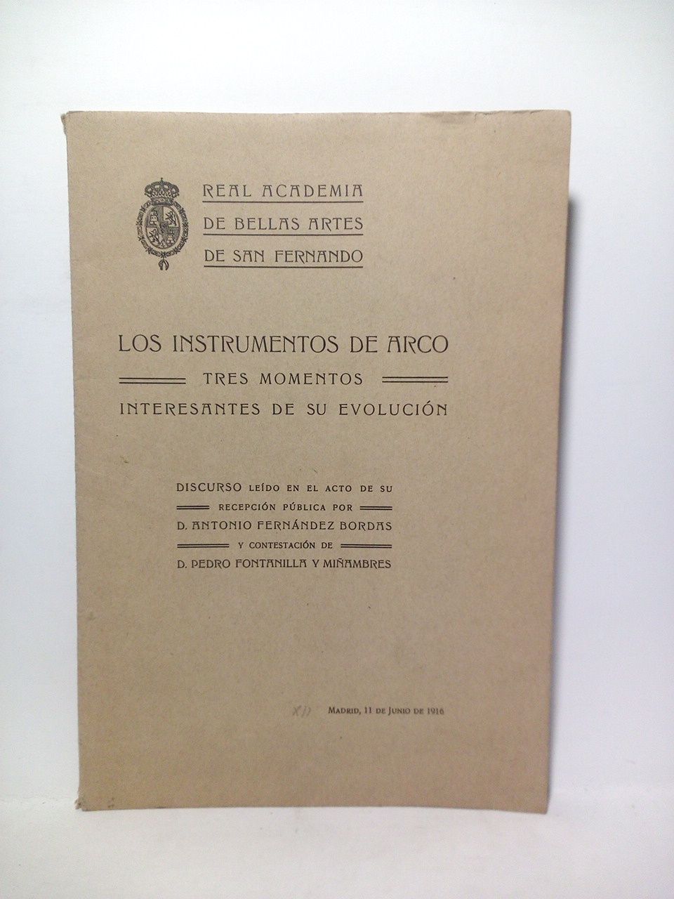 Los instrumentos de Arco: Tres momentos interesantes de su evolución. …