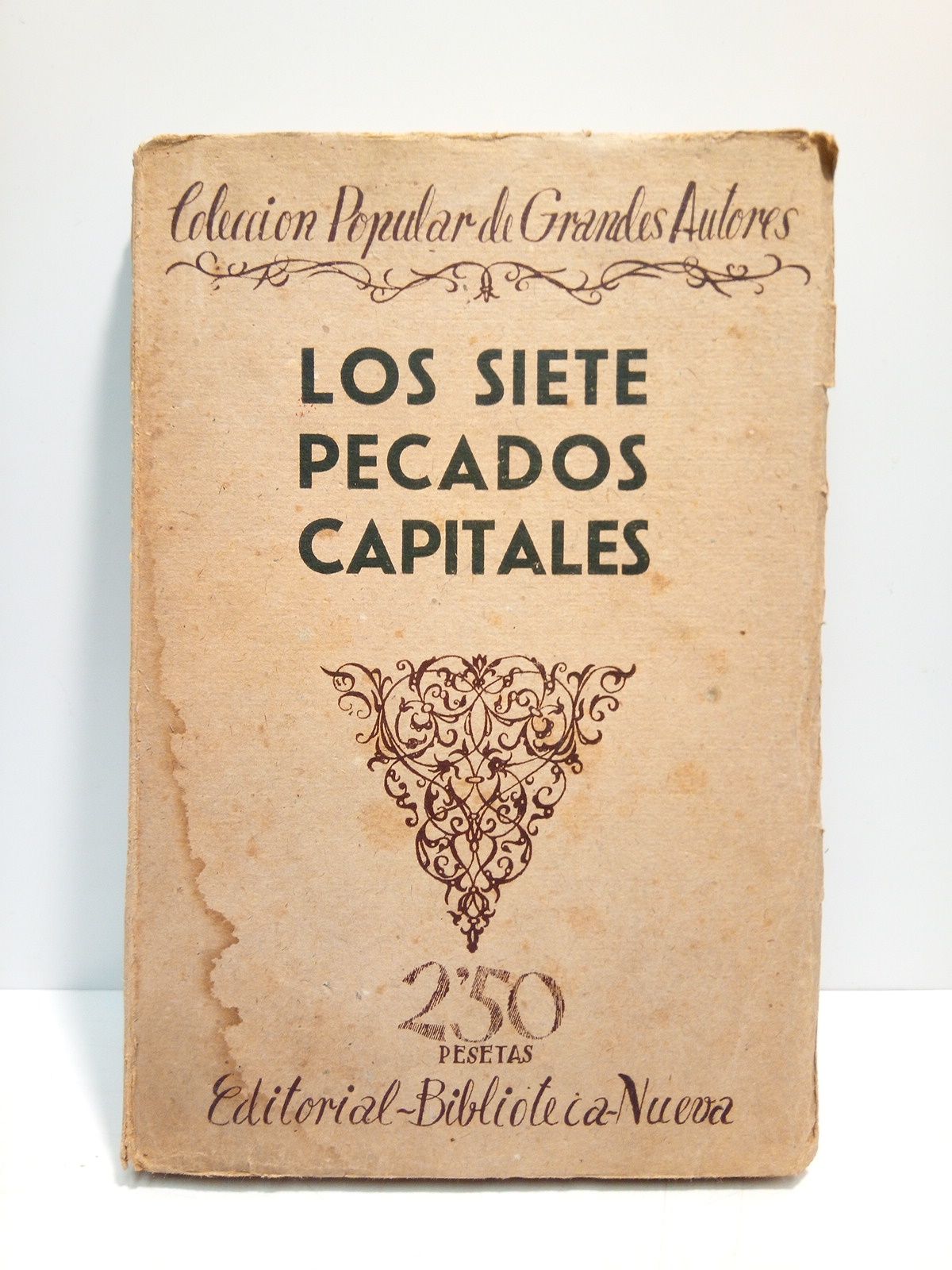 Los siete pecados capitales: Jean Giraudoux: El Orgullo. Paul Morand: …
