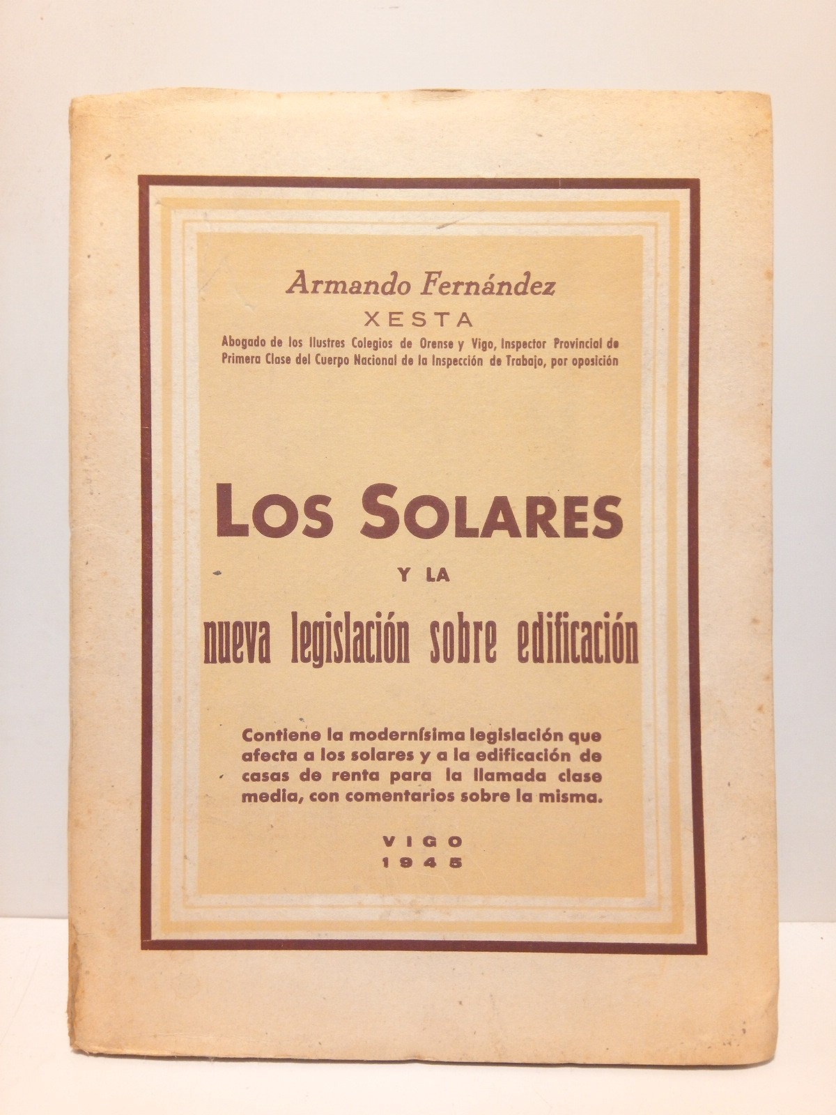 Los solares y la nueva legislación sobre edificación (Contiene la …