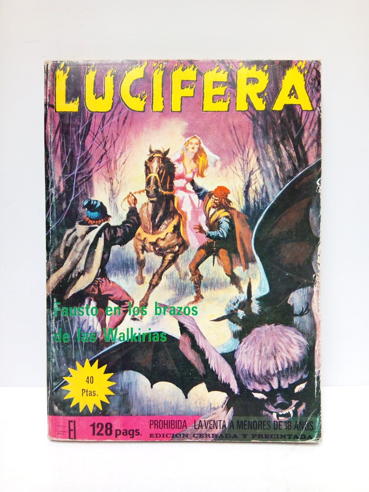 Lucifera n.º 4: Fausto en los brazos de las Walkirias