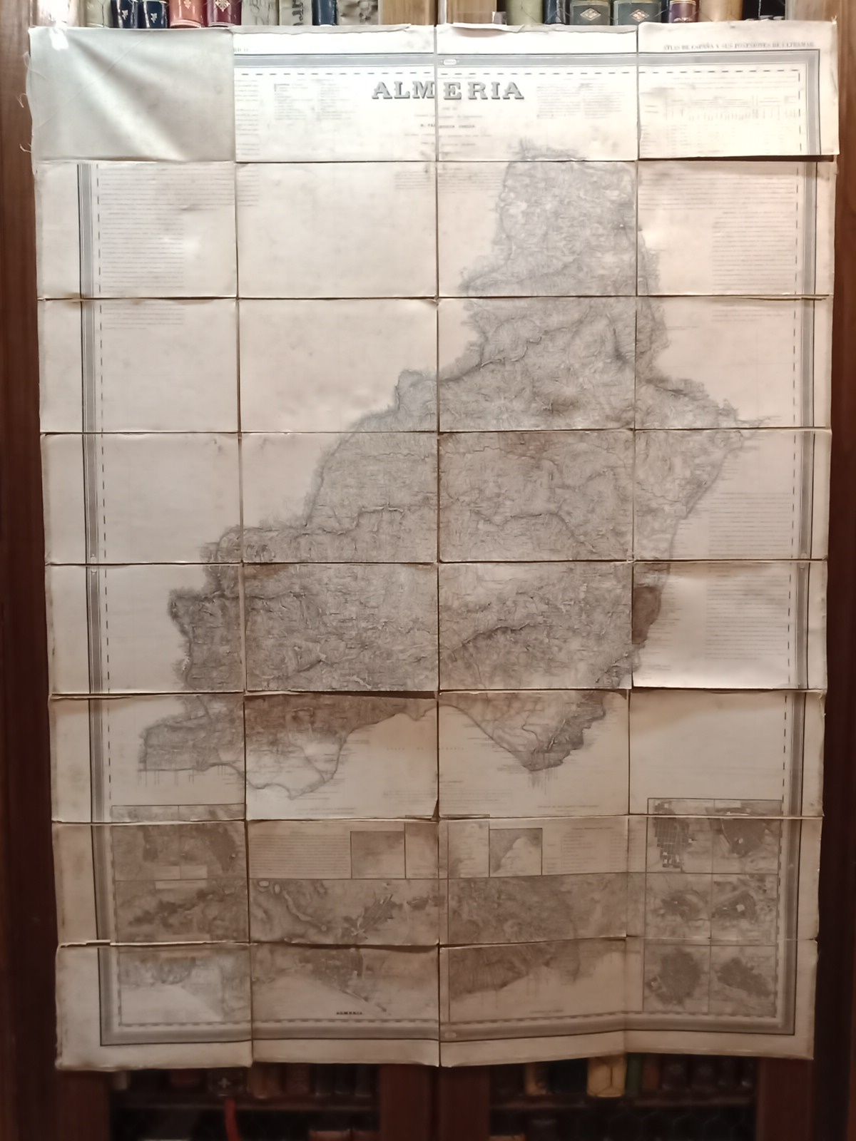 Mapa de España y sus posesiones de ultramar: ALMERIA / …