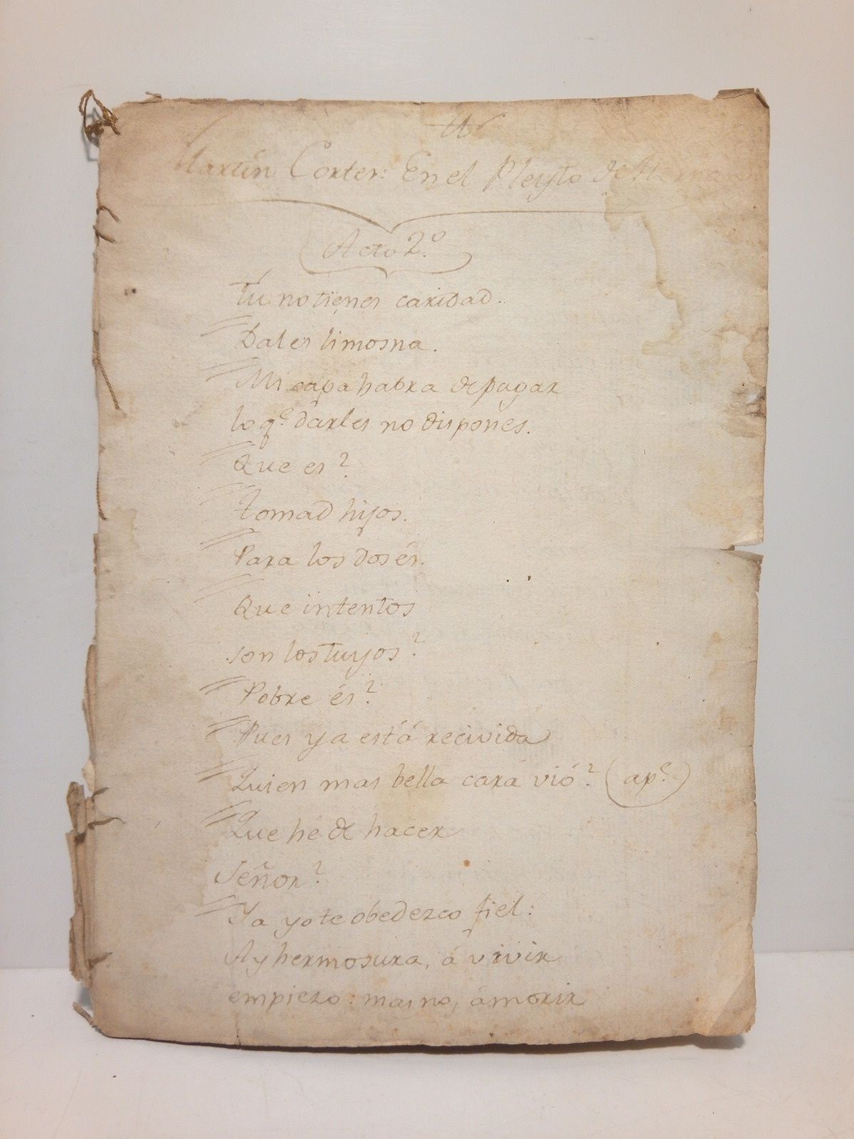 Martín Cortés: En el Pleyto de Hernán [Fragmento de una …