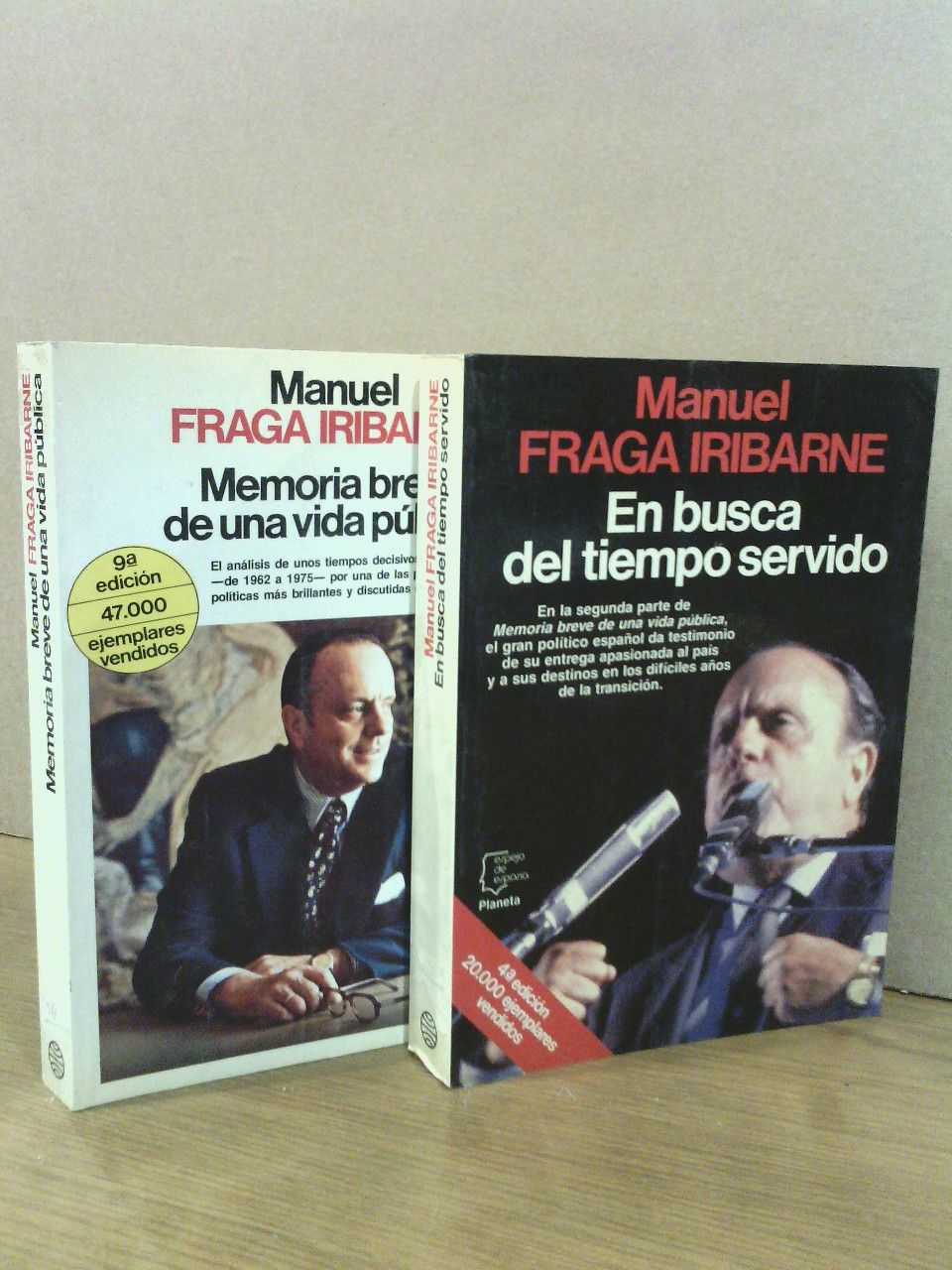 Memoria breve de una vida pública (1962-1975). + En busca …