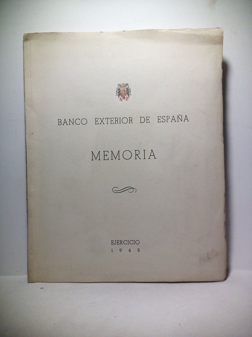 Memoria. Ejercicio de 1948