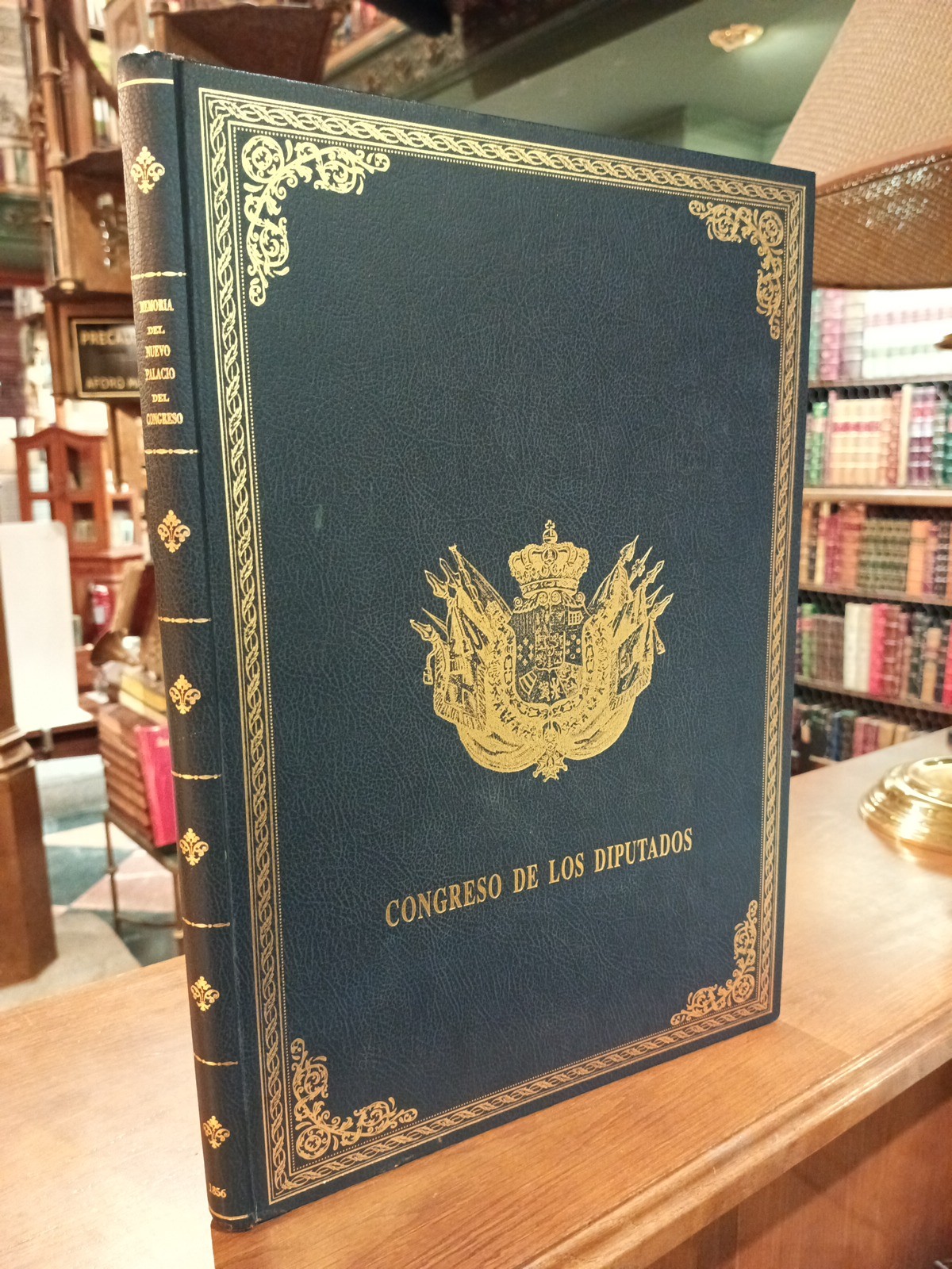 Memoria histórico-descriptiva del nuevo palacio del Congreso de los Diputados