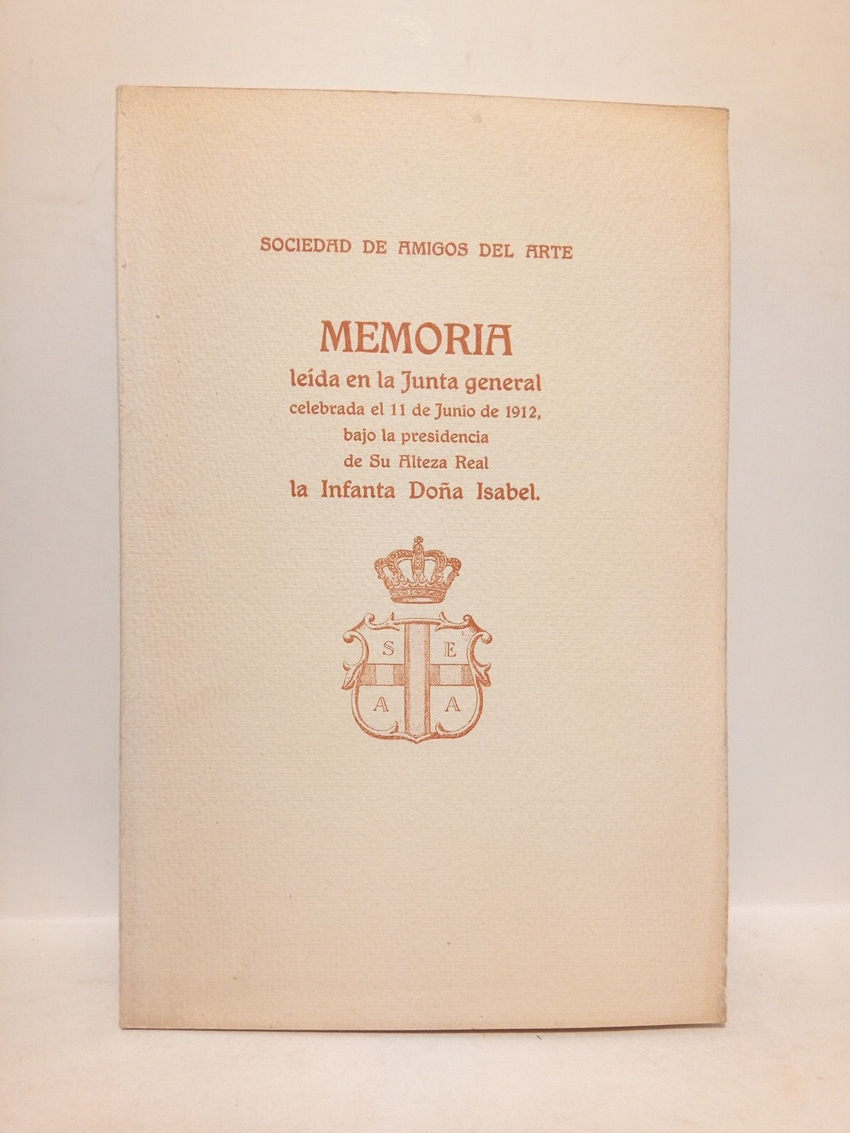 Memoria leída en la Junta general celebrada el 11 de …