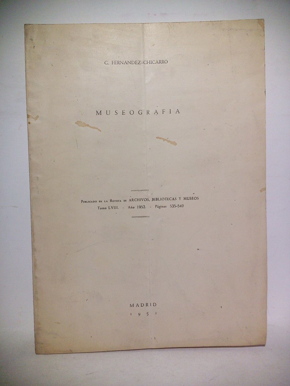 Museografía