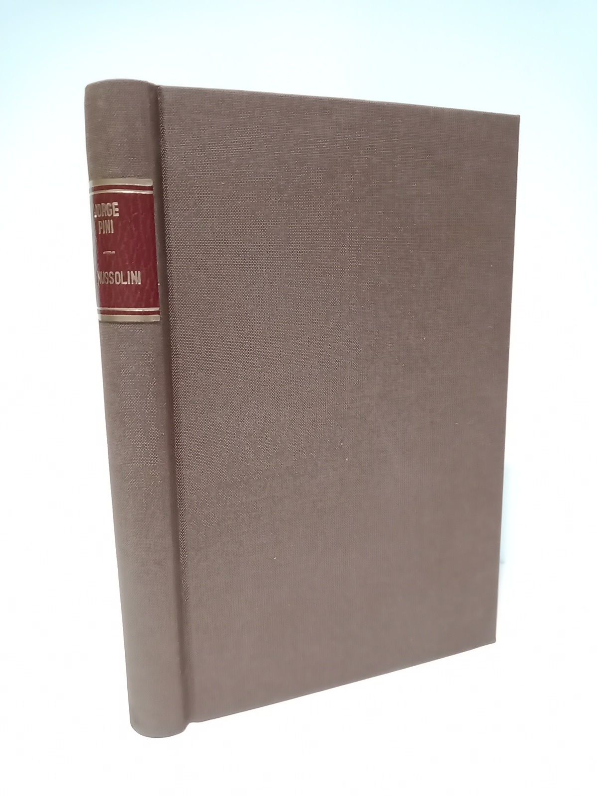 Mussolini / Traduc. de A. Dabini