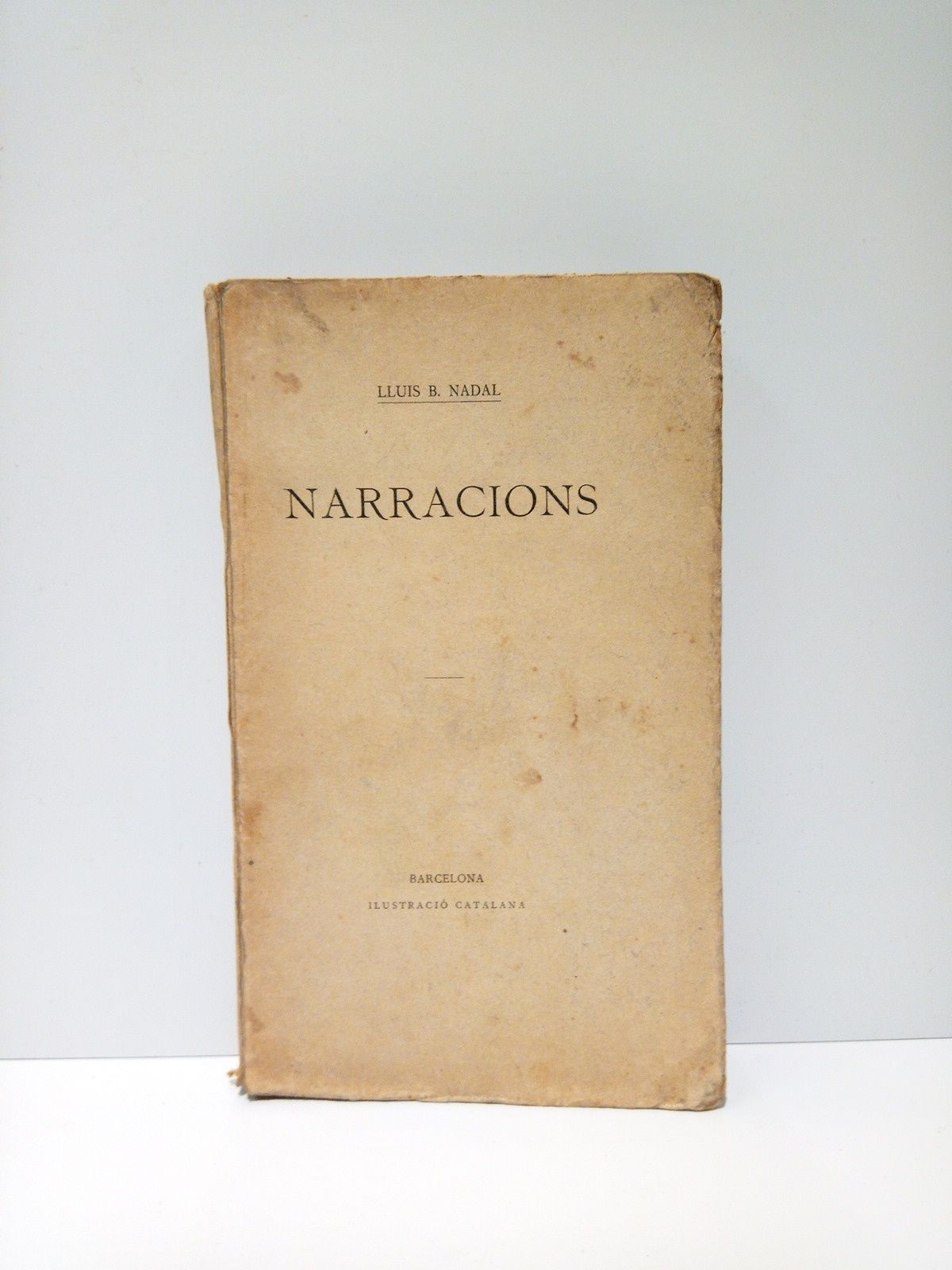 Narracions / Prolech per Jaume Collell