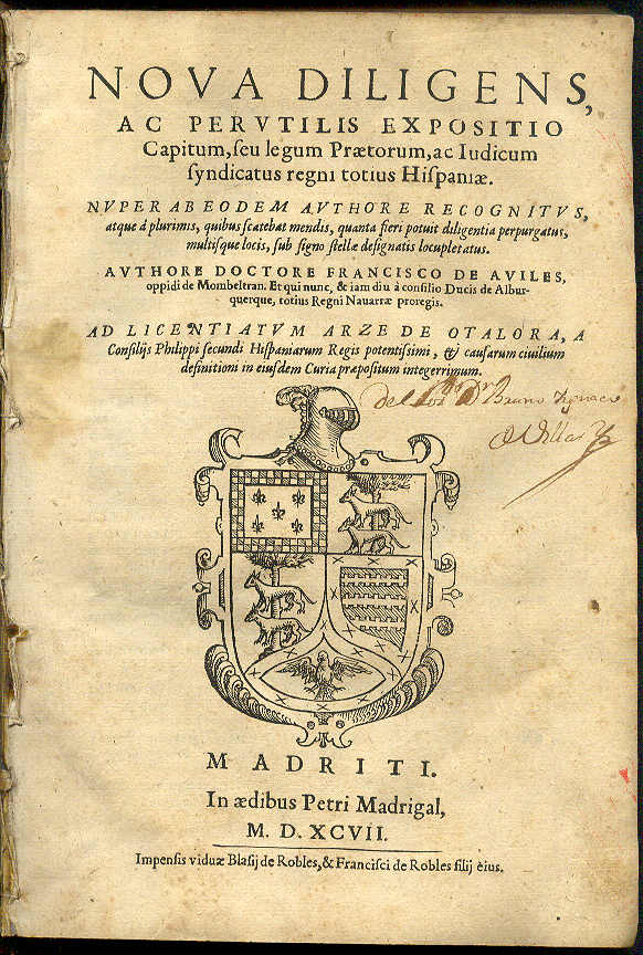 Nova Diligens, ac Perutilis Expositio Capitum, seu legum Praetorum, ac …