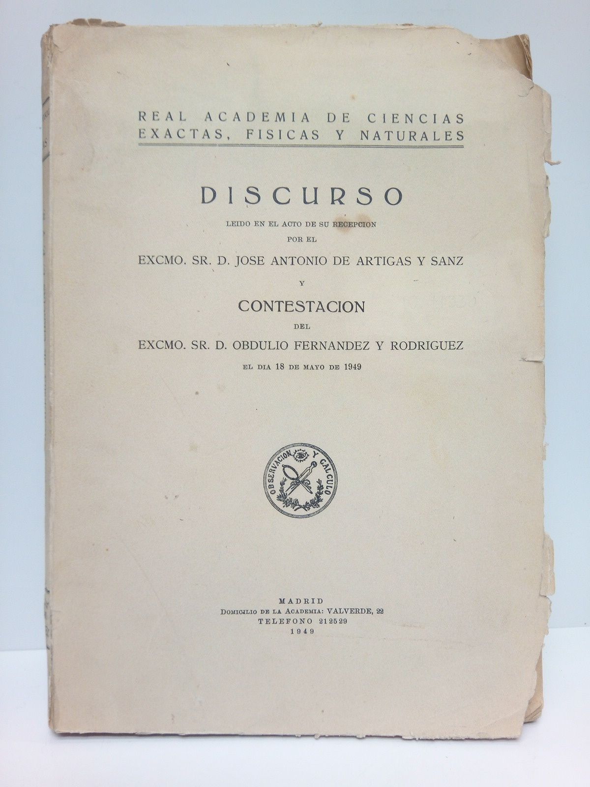 Nuestra cultura en la ciencia: Ciencia Estadística y Genio Hispánico. …