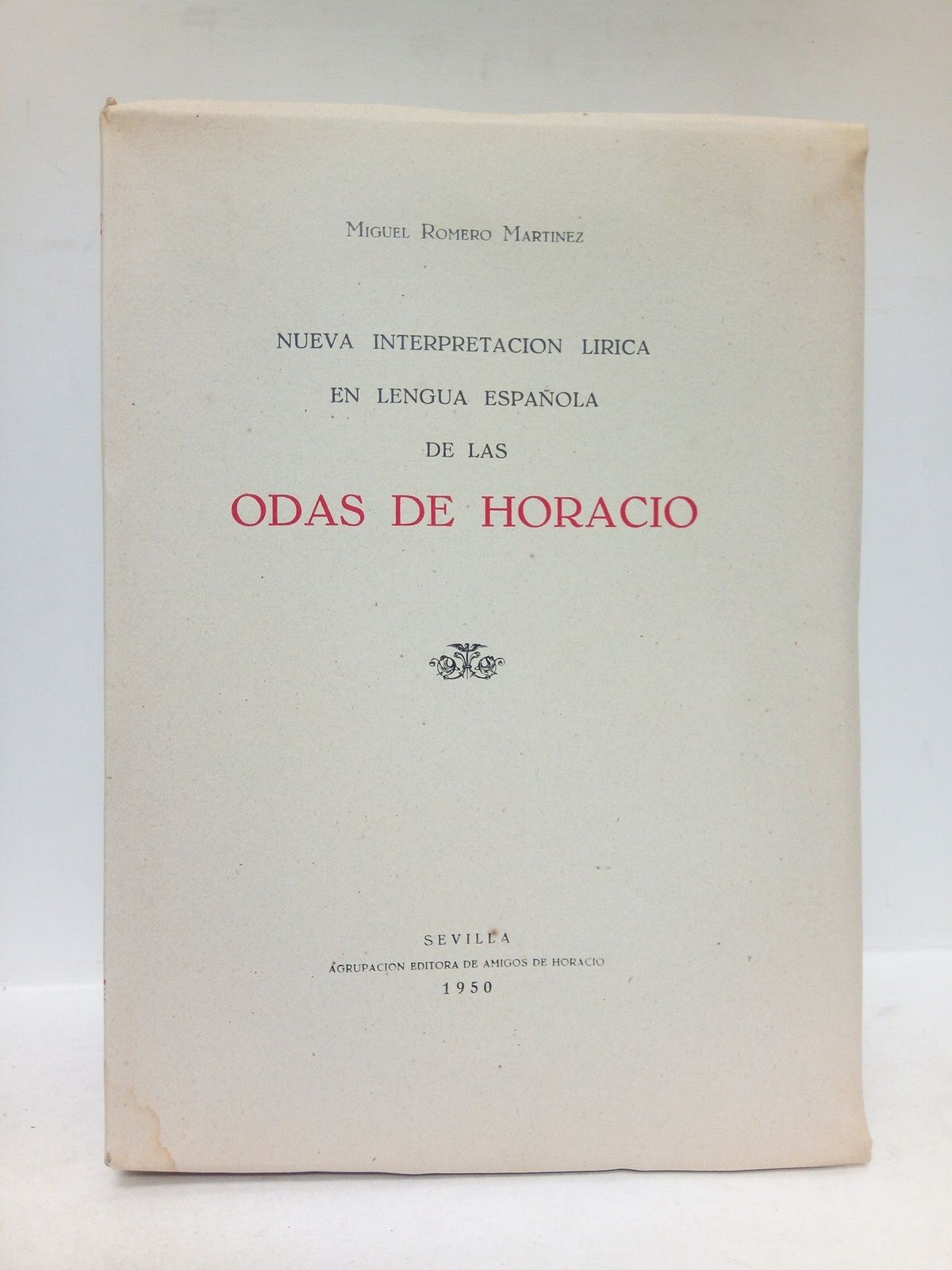 Nueva, interpretación lírica en lengua española de las ODAS DE …