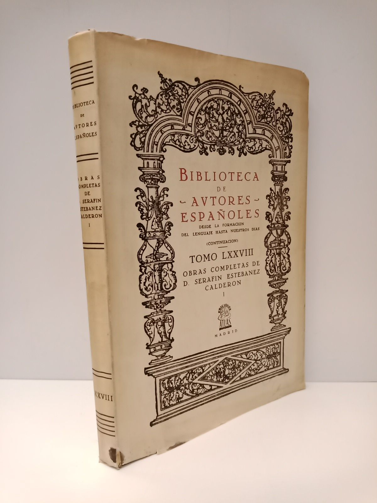 Obras completas de D. Serafín Estébanez Calderón. Tomo I: Vida …