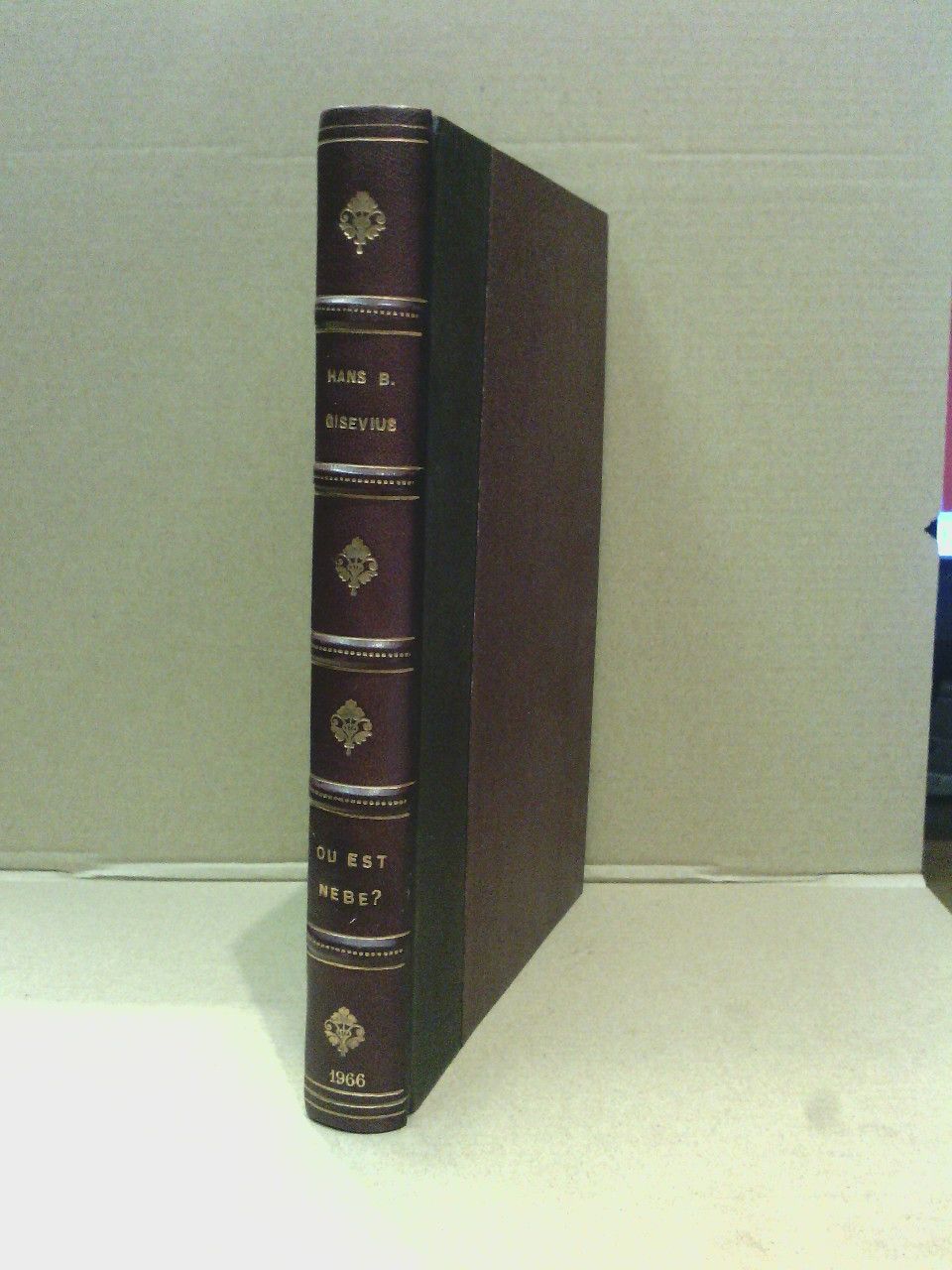 Où est Nebe ?: Vie et mort du chef de …