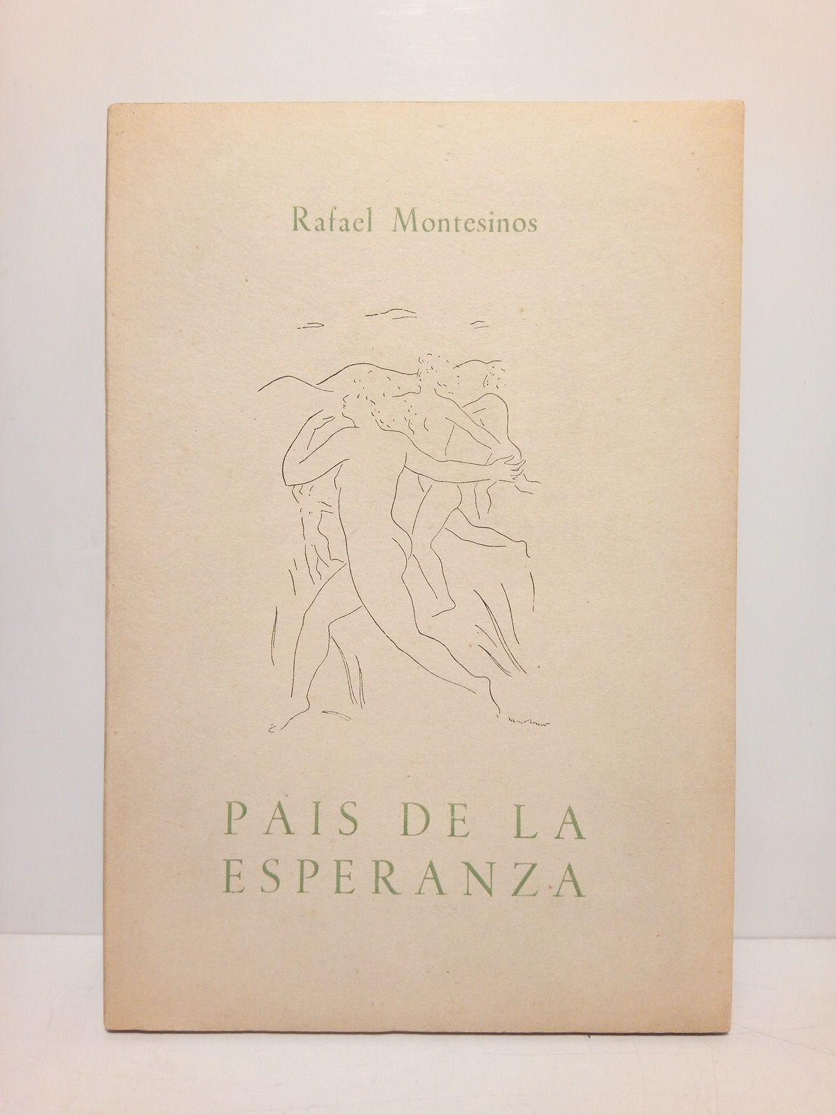 País de la esperanza [Poesías] / La cubierta anterior con …
