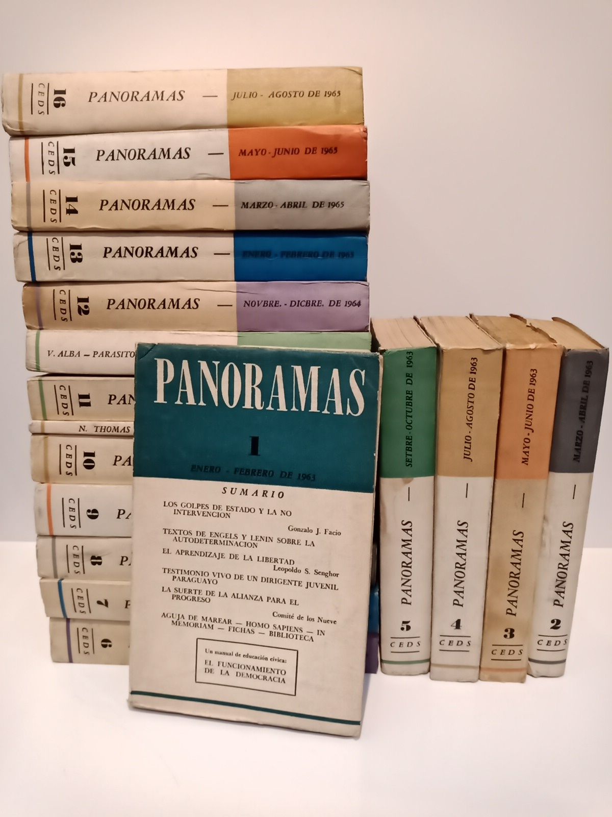 Panoramas. Publicación bimestral. N.º 1 ( enero-febrero 1963) a n.º …