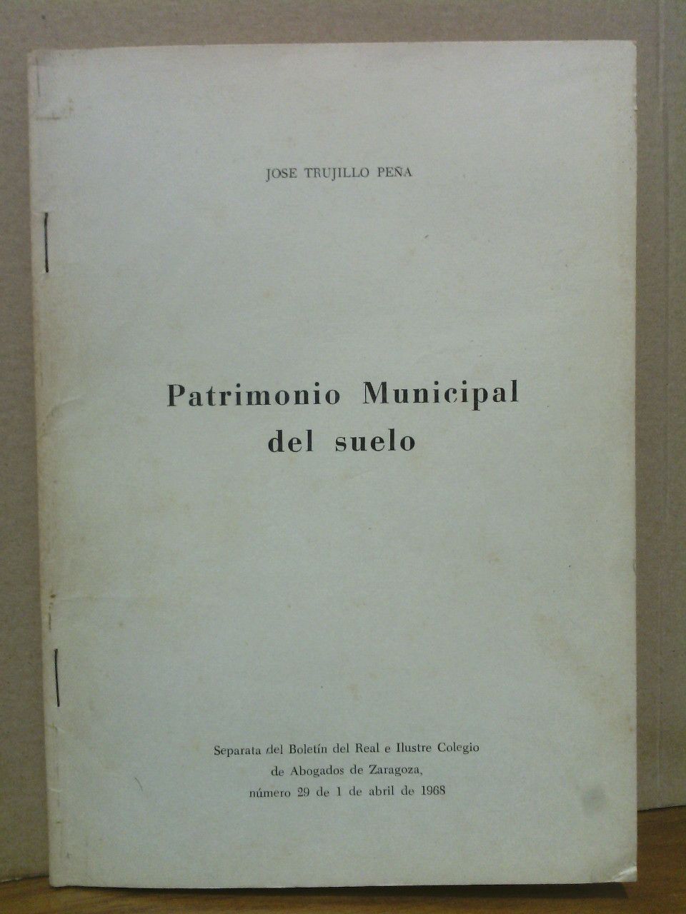 Patrimonio Municipal del suelo