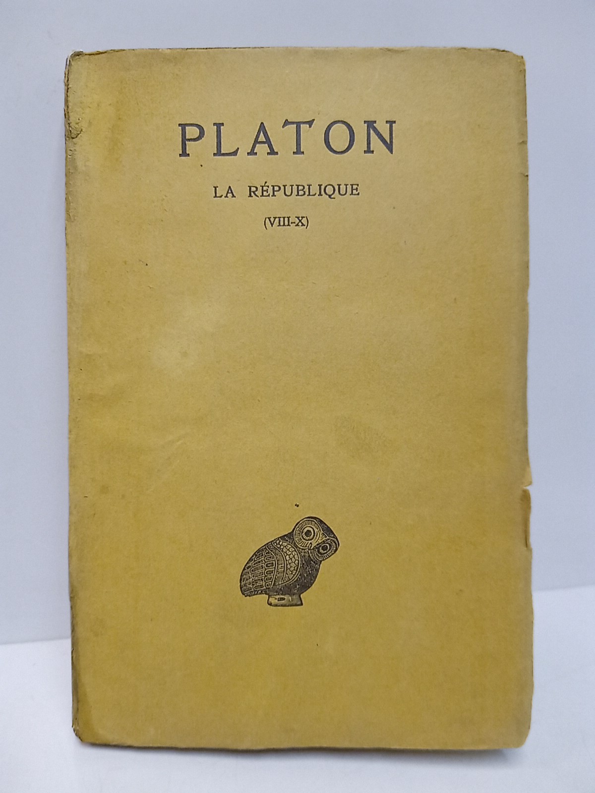 Platon (Oeuvres Completes Tome VII.): LA REPUBLIQUE. Livres VIII-X / …