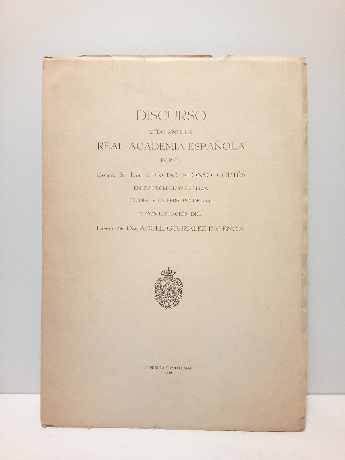 Poesía plástica y doctrinal del siglo XIX. (Discurso de ingreso …