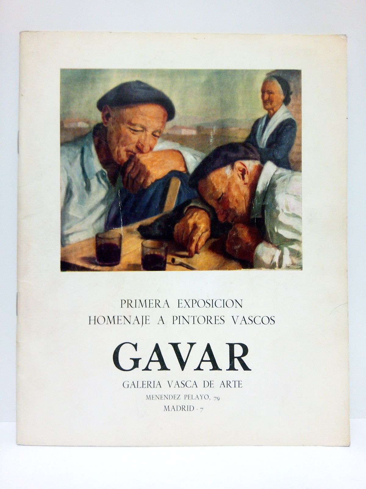 Primera Exposición Homenaje a pintores vascos / Introducción de Bernardino …