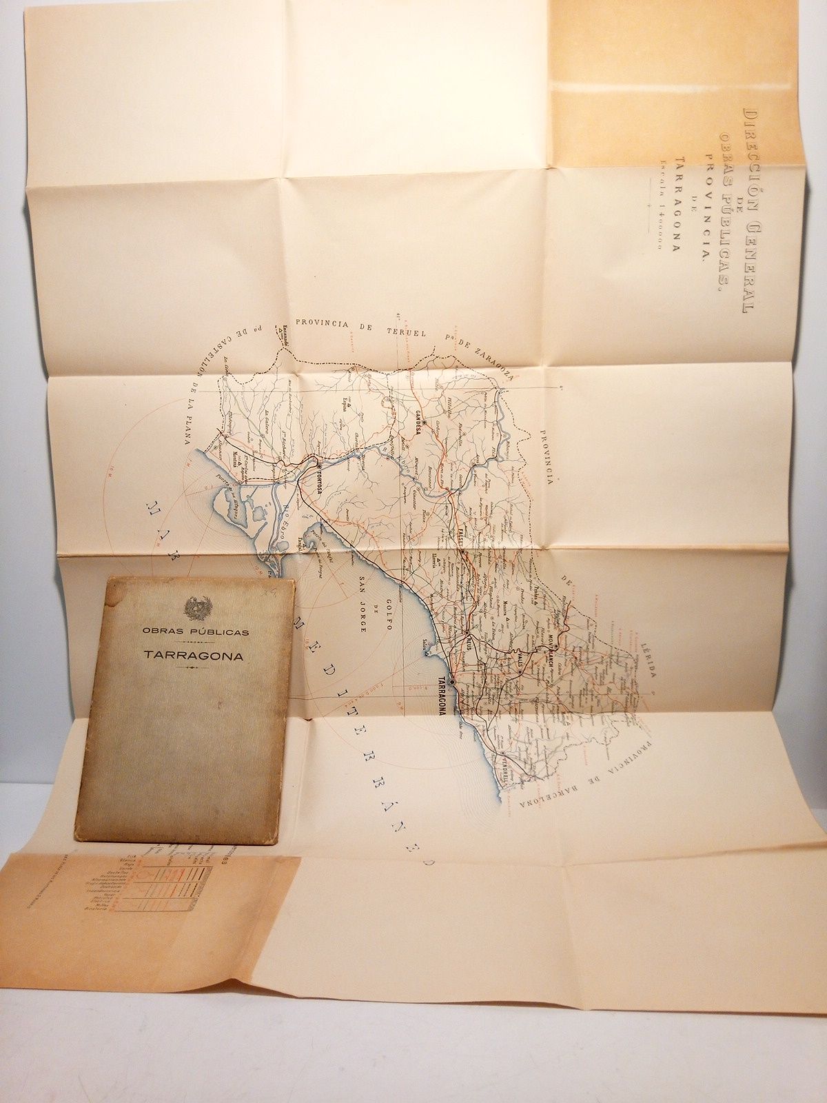 Provincia de Tarragona [Mapa escala 1:400.000]