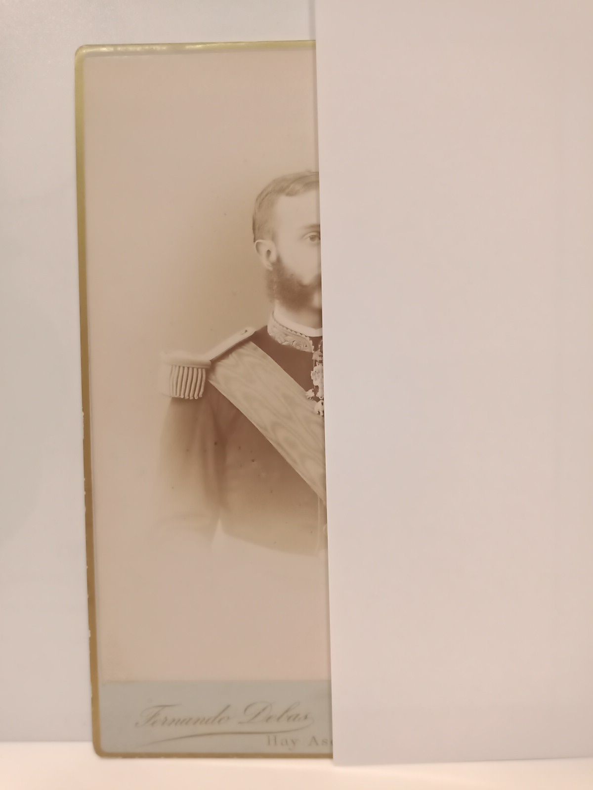 Retrato de S. M. el Rey Alfonso XII de busto …