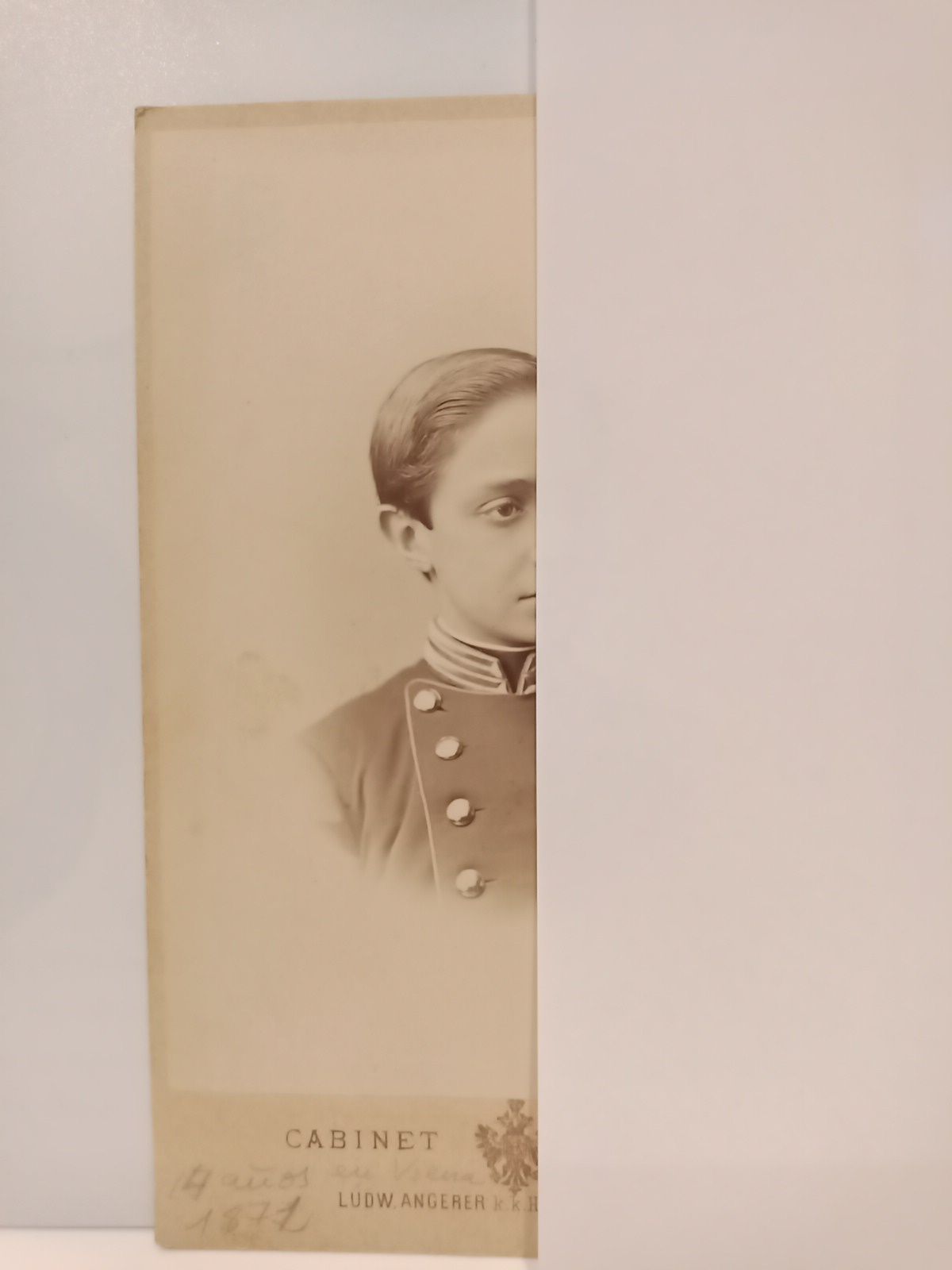 Retrato del rey Alfonso (futuro Alfonso XII) a la edad …