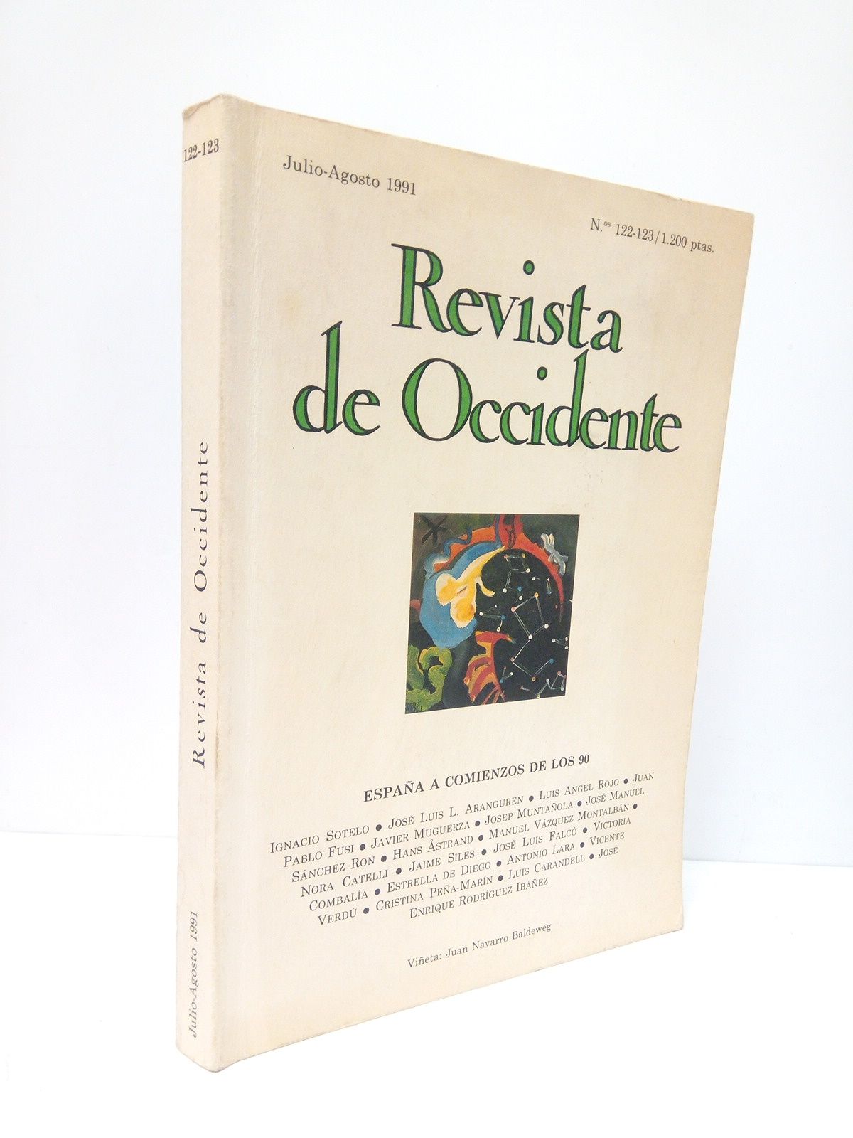 Revista de Occidente. Julio-Agosto 1991. Nos. 122-123. Directora Soledad Ortega …