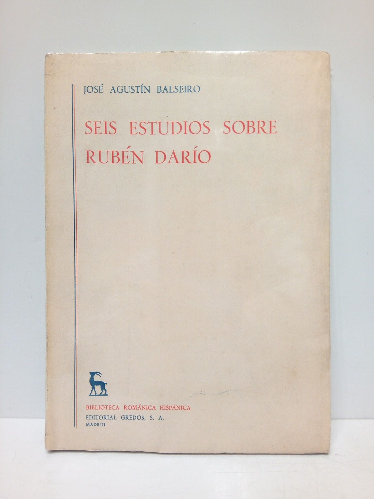 Seis estudios sobre Rubén Darío