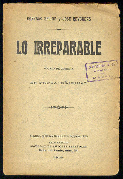 Sin permiso de su Tío. (Zarzuela en un acto y …