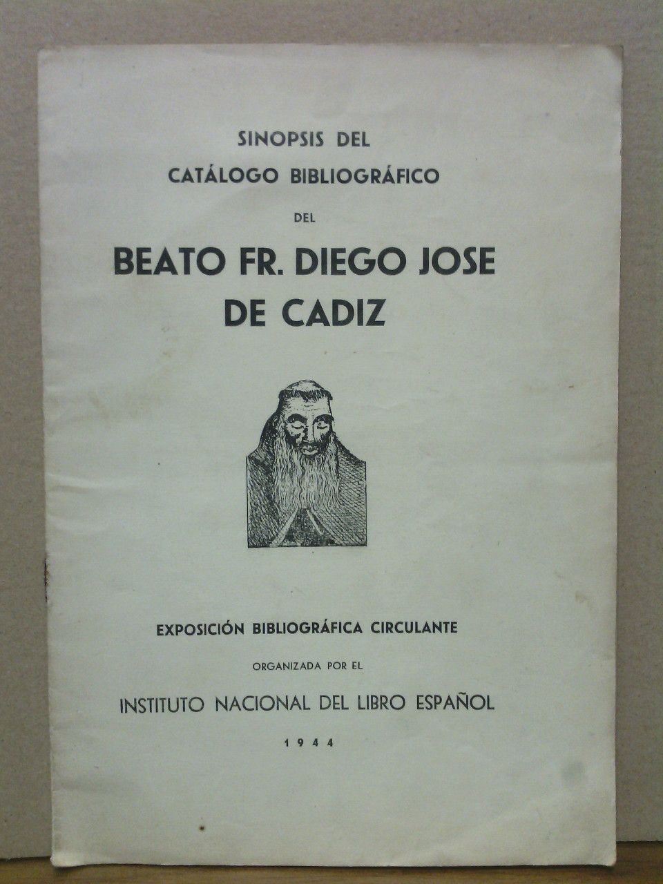 Sinopsis del Catálogo Bibliográfico del Beato Fr. Diego José de …