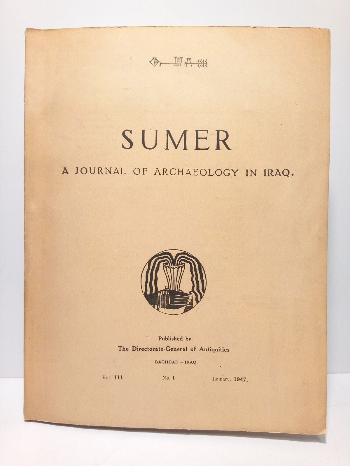 Sumer: A Journal of Archaeology in Iraq. Inssued Twice Yearly …