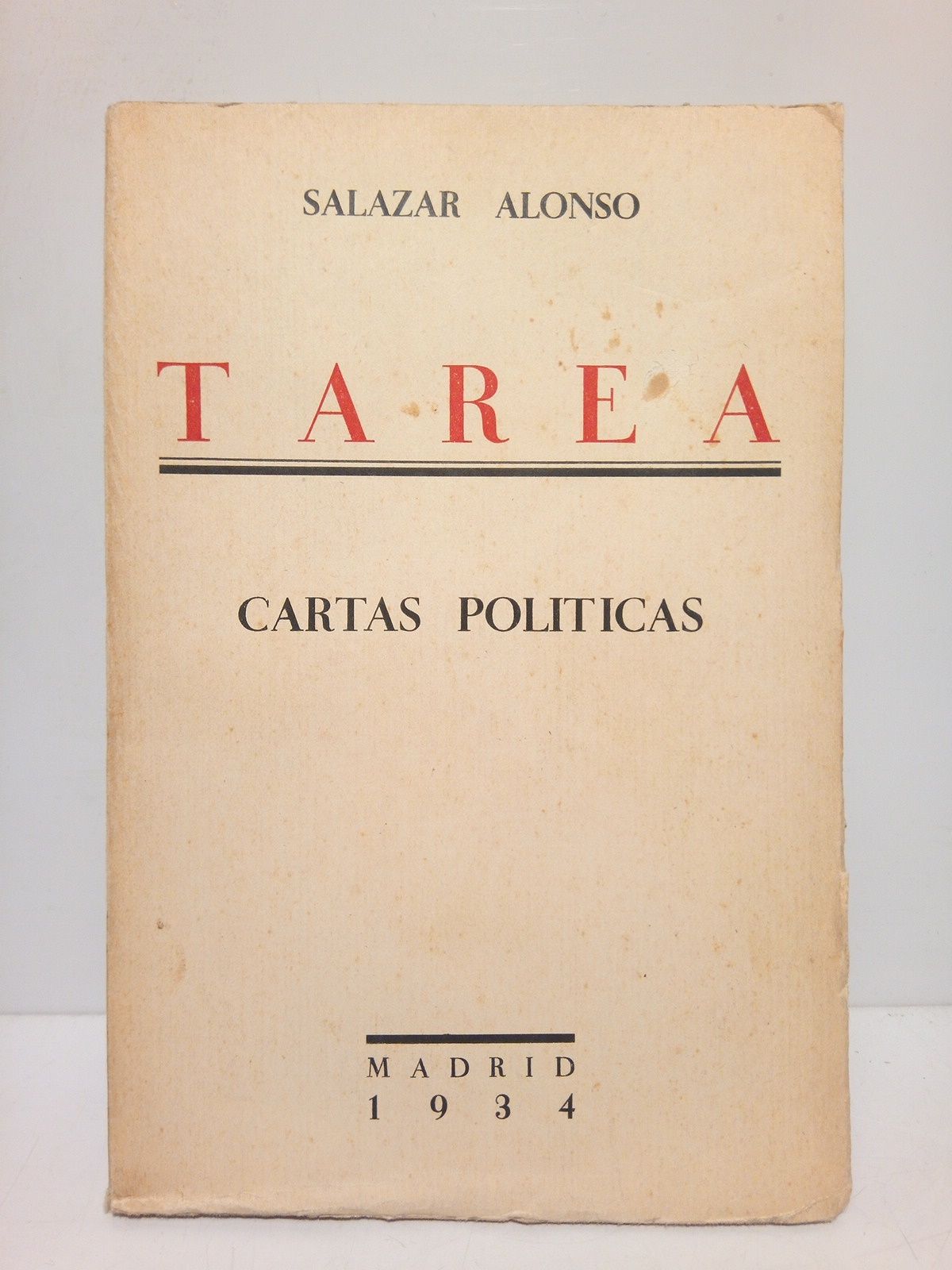 Tarea: Cartas políticas