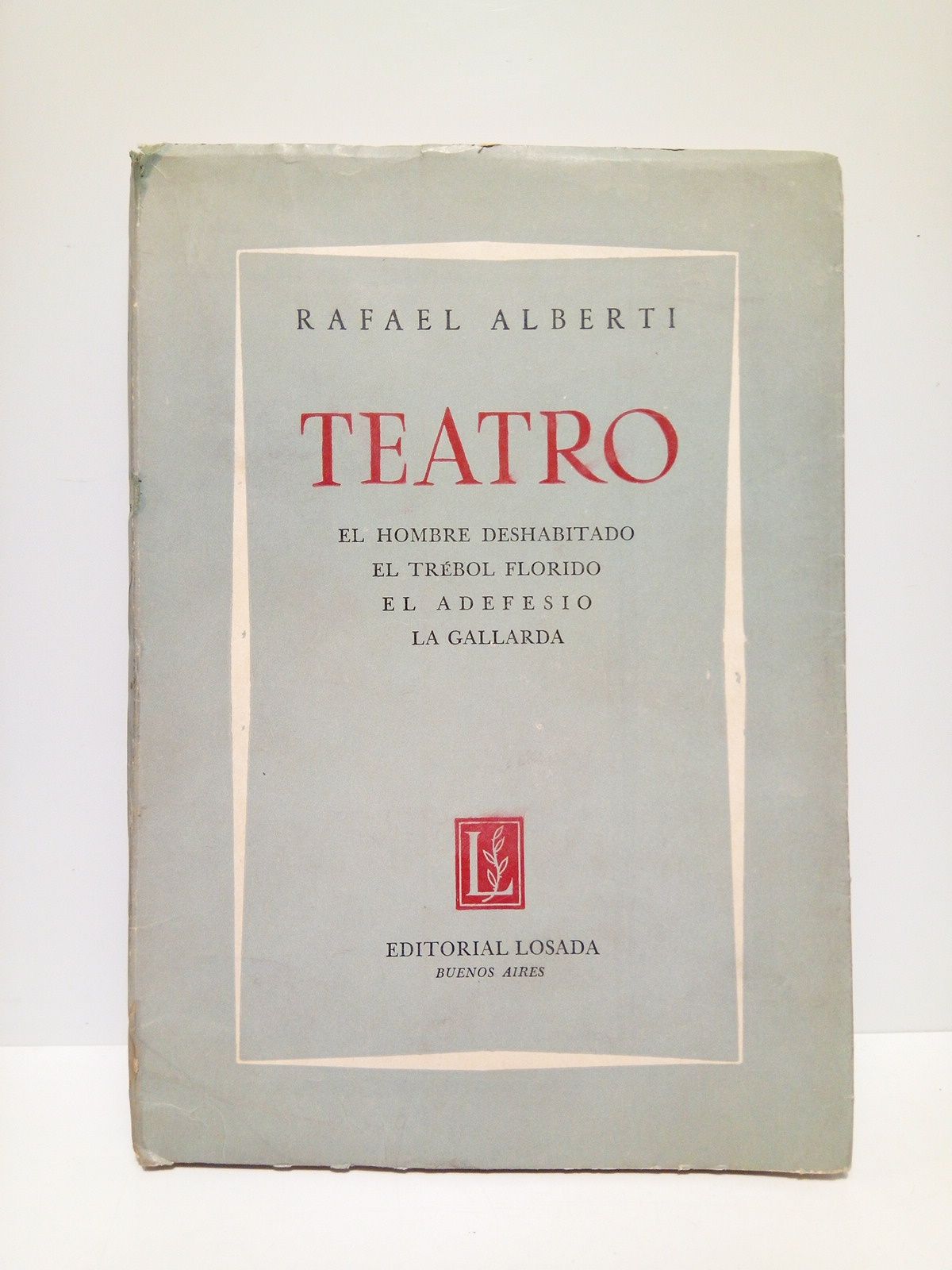 TEATRO: El hombre deshabitado; El trébol florido; El adefesio; La …