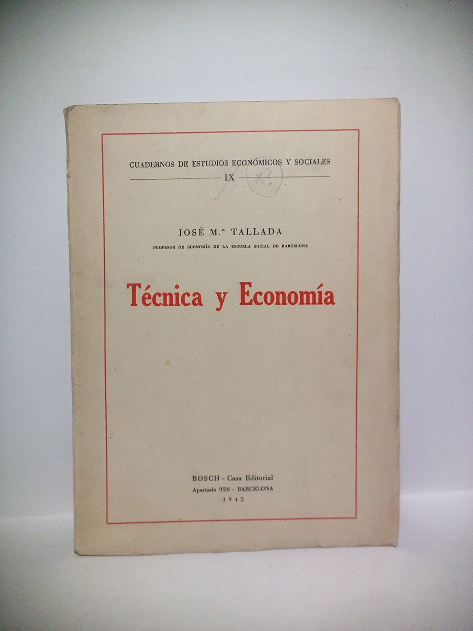 Técnica y economía
