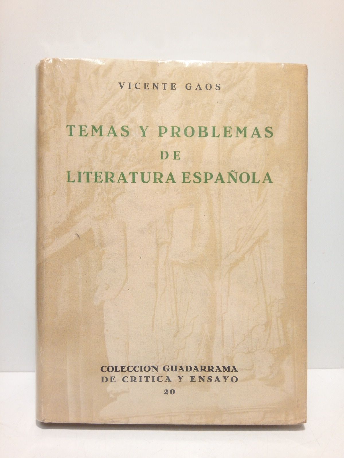 Temas y problemas de literatura española