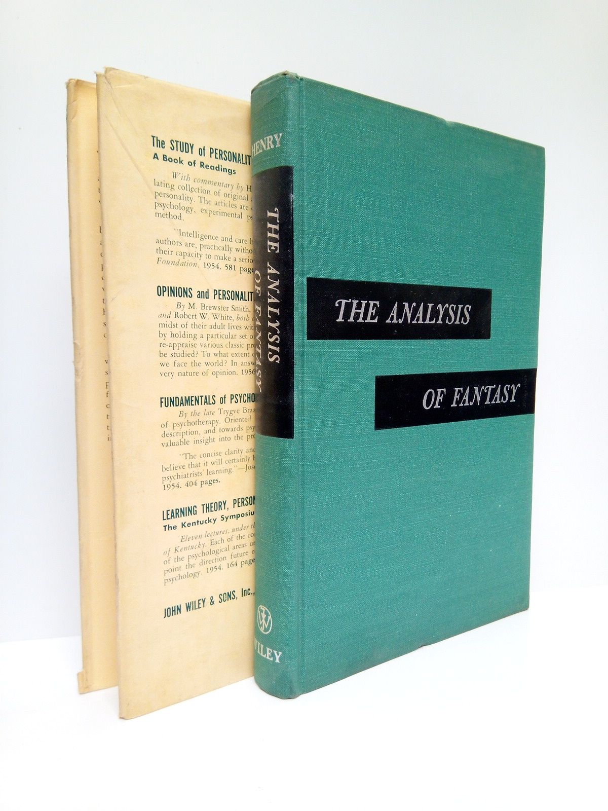 The Analysis of Fantasy: The Thematic Apperception. Technique in the …