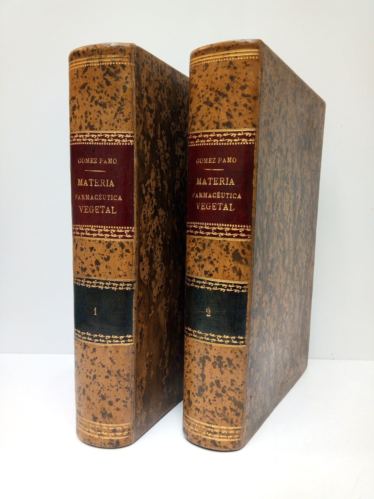 Tratado de materia farmacéutica vegetal. Obra Ilustrada con grabados. [2 …