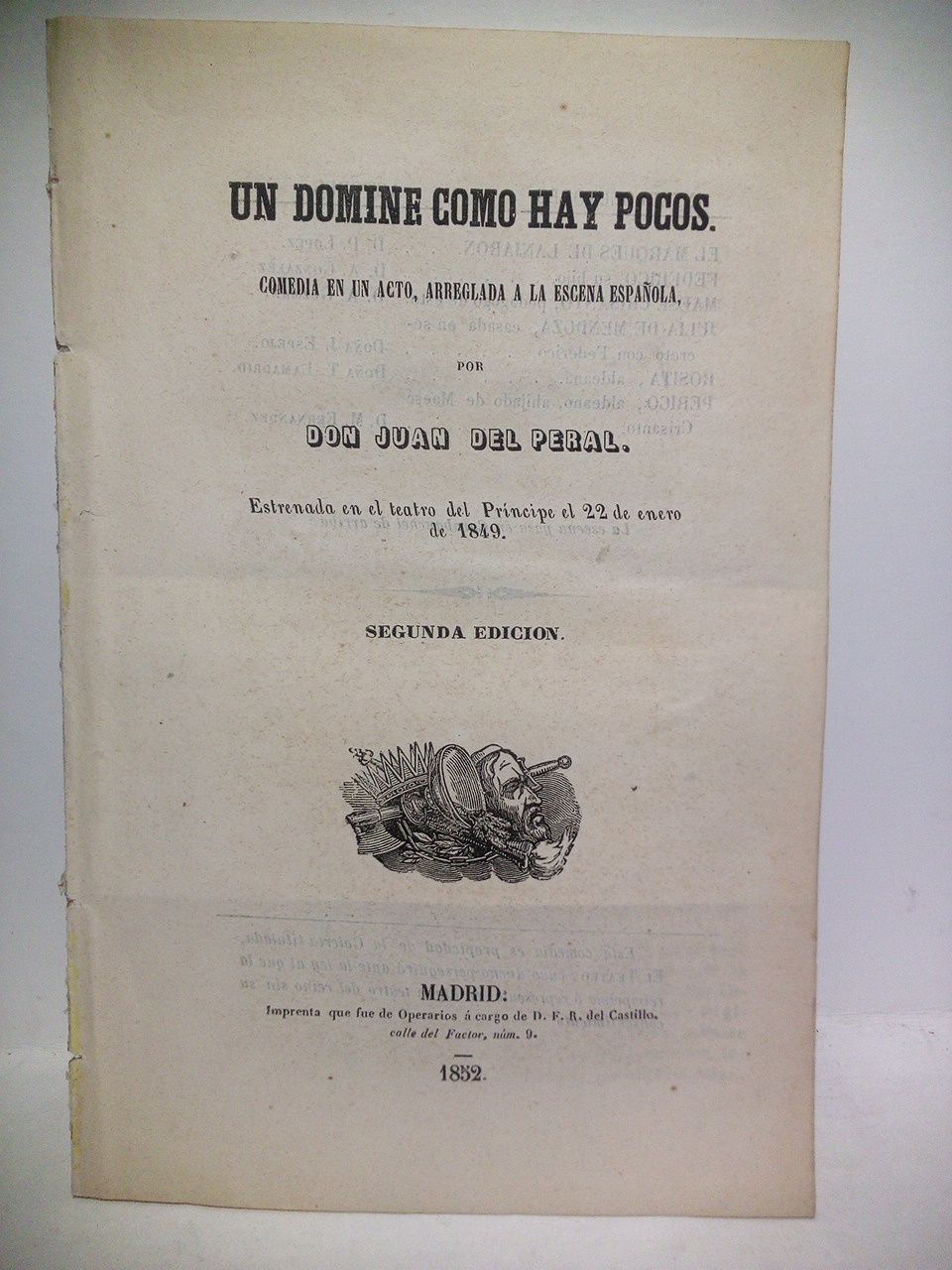 Un domine como hay pocos. (Comedia en un acto, arreglada …