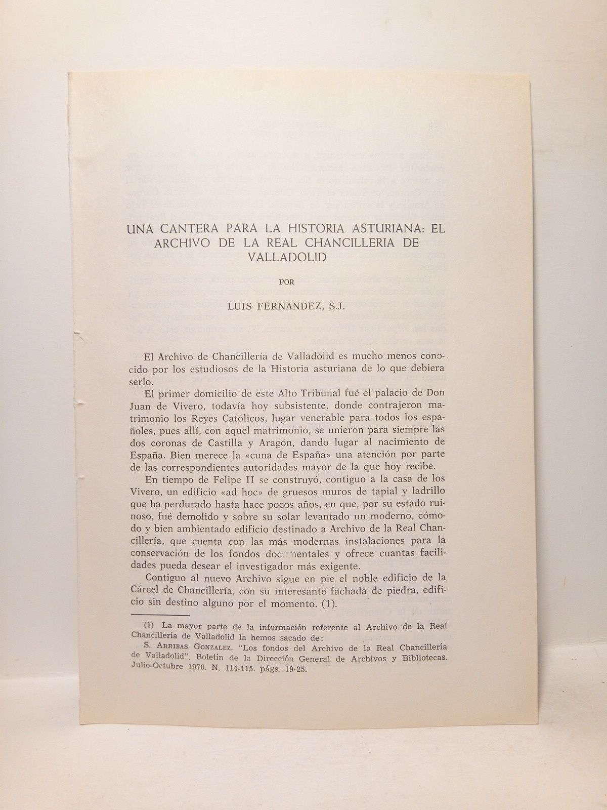 Una cantera para la historia asturiana: el Archivo de la …