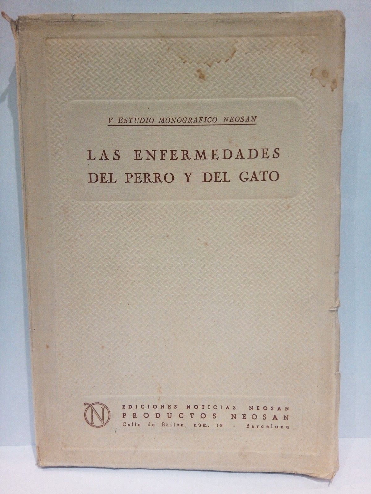 V Estudio monográfico Neosan: Las enfermedades del perro y del …