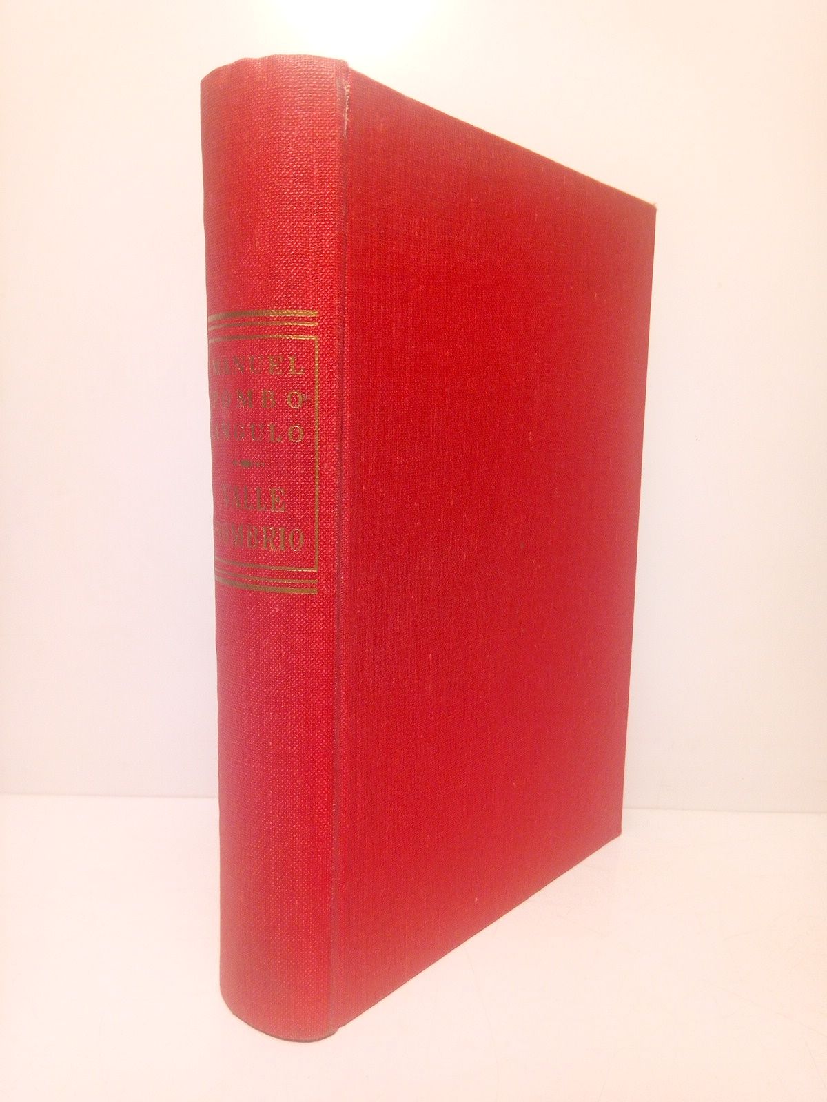 Valle sombrío. (Premio "Don Quijote" de Novela)