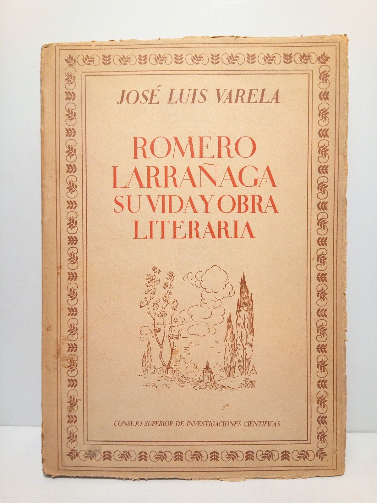 Vida y obra literaria de Gregorio Romero Larrañaga