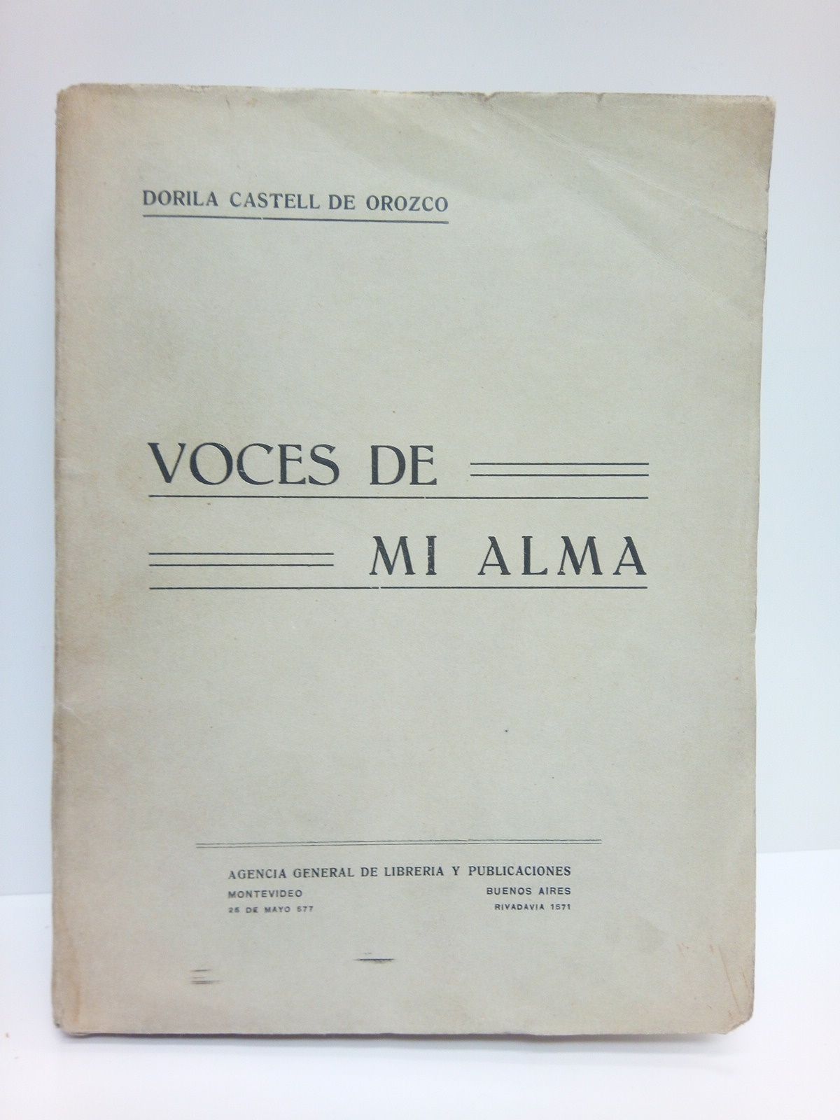 Voces de mi alma [Poesías]
