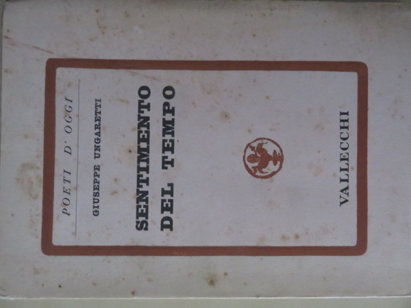 Sentimento del tempo. Con un saggio di Alfredo Gargiulo I …