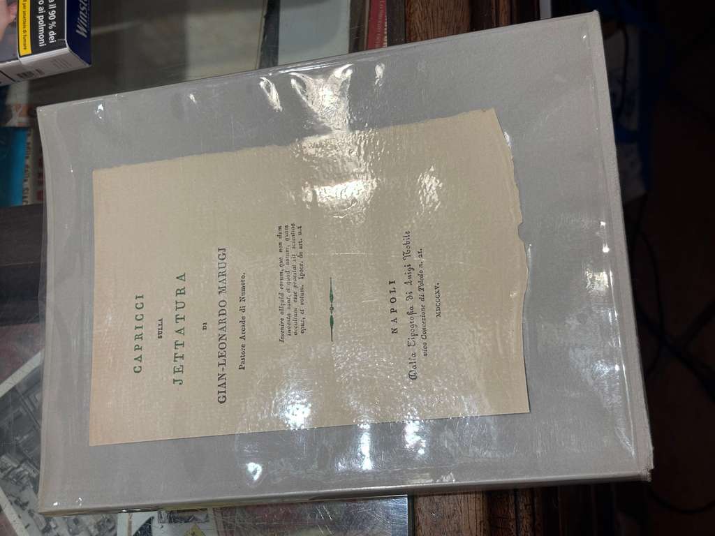 Capricci sulla jettatura.